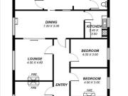 4 BRM, 1 Bathroom Character Home