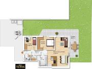 Gartenwohnung in Graz Nähe ORF Park: Moderne 72,5m² mit...