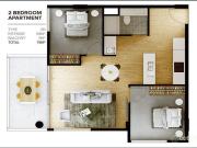 2 Bedrooms Bohem Apartment