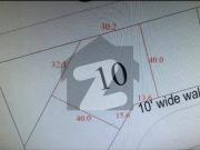 8 Marla 2 Side Road Open Commercial Plot for Sale...