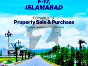 8 marla plot for sale multi f 17 islamabad all facility...