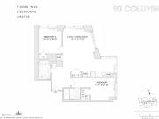 90 Columbus 2 Bed 2 Bath N