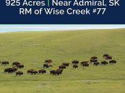 925 Acres Of Pasture & Hay Land | Admiral, Sk Area