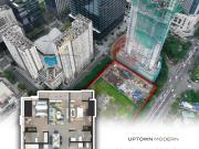 92 sqm 2 Bedroom With Balcony at Uptown Modern...