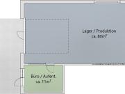 Ebenerdige Halle | modernes, repräsentatives Gelände |...