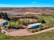 9.98 Acres ~ Massive Shop ~ Mobile ~ Lacombe County! Id...