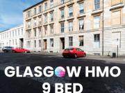 9 Bedroom House Of Multiple Occupation For Rent In Glasgow