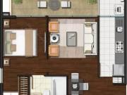 A9422486 Venta Departamento El Llano P. A. Cerda 1D1B1Bo