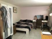 A beautiful bedroom in basement in quiet house for...