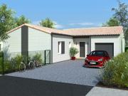 A BOURCEFRANC LE CHAPUS, maison bois ou tradi 90 m² avec...