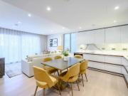 A bright and spacious three bedroom apartment with a...