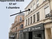 A DOUAI Centre, A louer, Appartement Meublé 1 chambre, 57m²