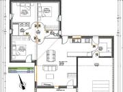 A JAUNAY MARIGNY, maison 95 m² avec son terrain de 593 m2