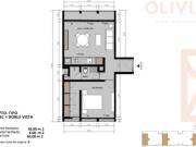 A la venta en Puerto Morelos departamento