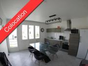 A louer chambre meublée dans appartement T4 en colocation.