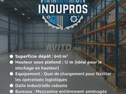 À LOUER – Local de stockage 640 m² – Aïn Sebaâ