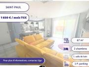A LOUER T3 MEUBLE ST PAUL