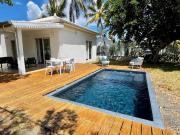 A louer villa F4 avec piscine à 3 minutes du Lagon
