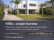 À louer – villa usage bureau hay riyad – rabat