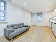 A one bedroom and part furnished apartment in the...