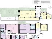 A one of a kind five bedroom penthouse flat with...