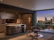 A Refined Corner Apartment with City Views