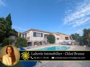 A Vendre Puisserguier Villa T4 + Bureau De 110 M2 Hab...