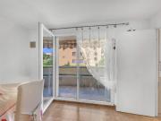 À vendre – Studio vendu loué avec terrasse – Cagnes sur mer