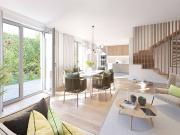 A VISITER ! 3 PIECES DUPLEX VILLAGE OLYMPIQUE VUE SEINE
