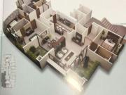 Aakriti Aster Jewel 4 Bedroom 2200 Sq. Ft. Apartment in...