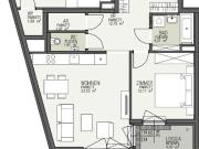 Ab sofort verfügbar: helle 2 Zimmer Wohnung in hoher...
