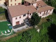 Abitazione panoramica con giardino a Forsivo di Norcia