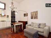 Accogliente appartamento con 1 camera da letto con AC in...