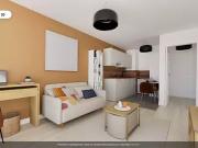 achat appartement, 39.41 m² terrasse parking