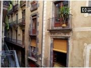 Acogedor apartamento estudio con balcón en alquiler en...