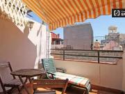 Acogedor estudio con balcón en alquiler en Barri Gòtic,...