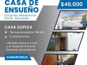 ACOGEDORA CASA DÚPLEX CON TERRAZA ACCESIBLE