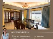 Acropolis Greens House and Lot for Sale! Quezon City