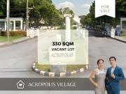 Acropolis Village Vacant Lot for Sale! Quezon City