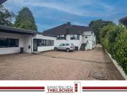 Adolfosee: Wohnhaus mit Einliegerwohnung, Büro, Lager, 5...