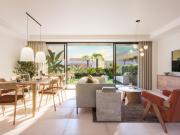 Adosado Esquina con vista al mar despejada, con jardin 22 m2