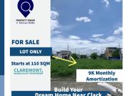 Affordable Lot Only For Sale Near Clark International...
