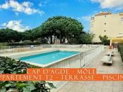 Agde 34300 Achat / Vente appartement 2 pièces t2 piscine...