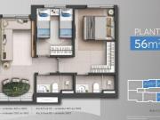 Ágio Level Home Resort Apartamento com 2 Quarto s por R$...