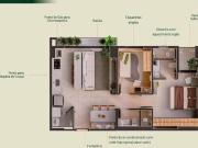 Ágio VENDO ÁGIO ENTREVERDES 2Q ANDAR ALTO Apartamento...