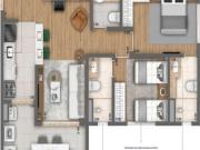Funcional apartamento tipo para venda em Vila Mariana...
