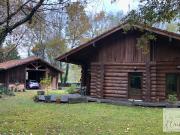 Agréable Maison de 158m2 bâtie en rondins de bois au...