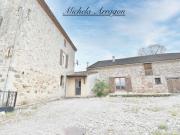 AIGUILLON 47 Bâtisse en pierre à rénover avec dépendances