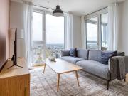 Airy Donaustadt 1BR w/ Gym & Rooftop Pool, nr U1, Vienna... Airy Donaustadt 1BR w/ Gym & Rooftop Pool, nr U1, Vienna...