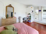 Aix centre, studio lumineux dernier étage, calme